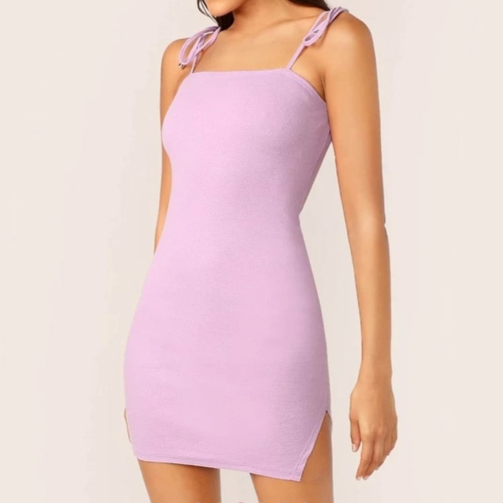Tight ribbed dress